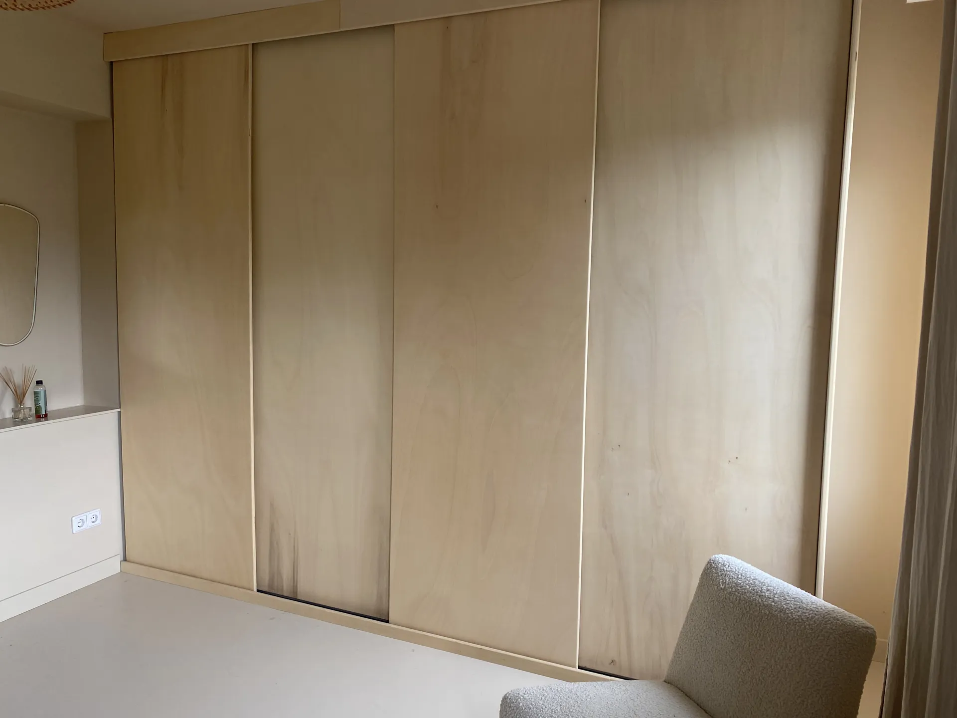 Sliding doors (wardrobe upgrade)